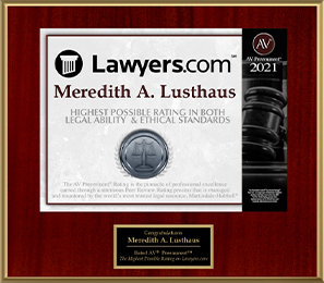 AV Preeminent Plaque 2021 - Meredith AV Preeminent Plaque 2021 - Meredith