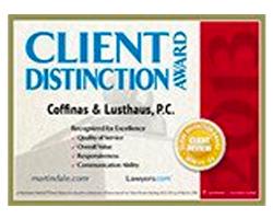 Client Distinction Award Client Distinction Award